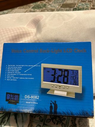 Sveglia Digitale con Controllo Vocale