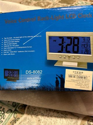 Sveglia Digitale con Controllo Vocale