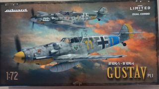 Maqueta Eduard Bf 109 Gustav Dual Combo Pt.1