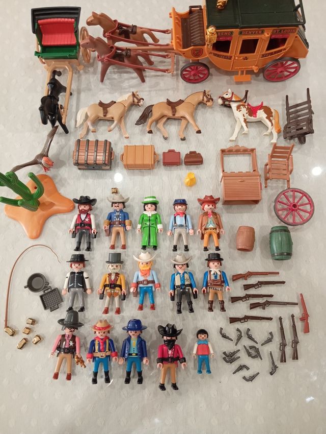 Lote Playmobil Oeste Wild Western