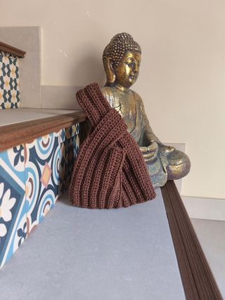Bolso japonés marrón