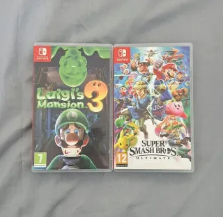 Luigi's Mansion 3 y Super Smash Bros Ultimate