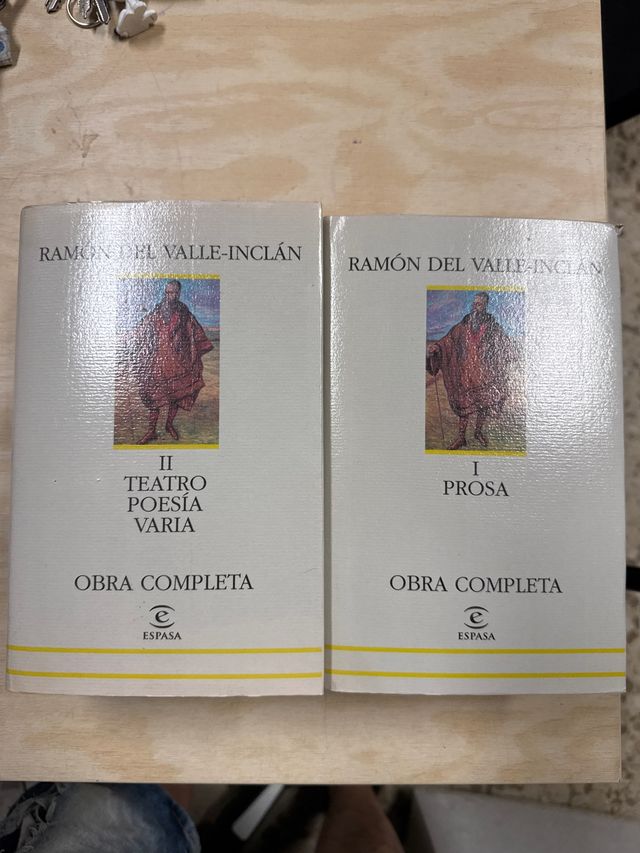 I- Prosa II- teatro Poesía varia