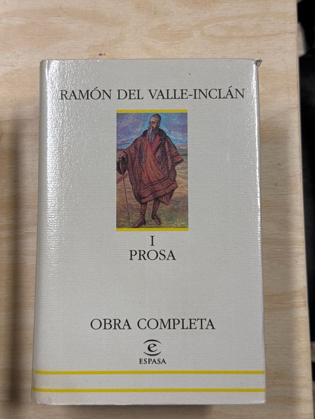 I- Prosa II- teatro Poesía varia