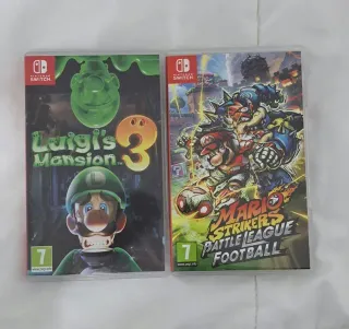 Luigi's Mansion 3 e Mario Strikers Switch