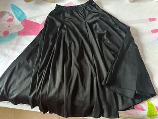 Falda Flamenco Negra Talla 8 Años