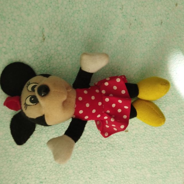 Peluche Minnie Mouse vestito a pois