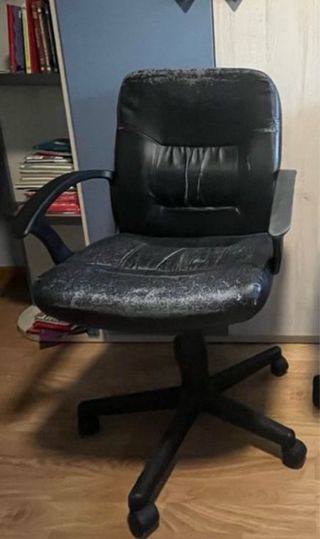 Silla de oficina/estudio negra