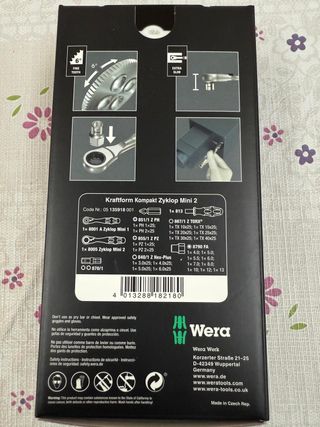 Wera Zyklop Mini 2 - 27 Piezas