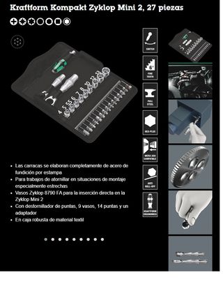 Wera Zyklop Mini 2 - 27 Piezas