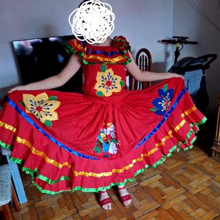 Vestido Típico Nicaragua Multicolor