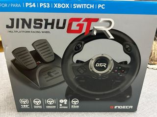 Volante Jinshu GTR para Consola PS4 PS3 XBOX  y PC