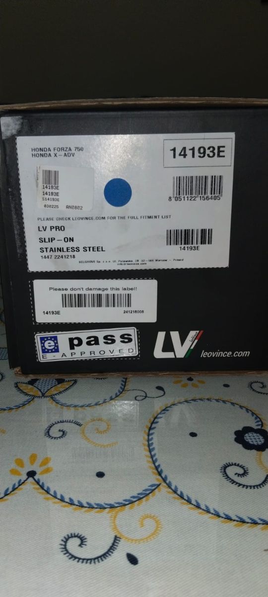 Escape Leo Vince LV-PRO para Forza X-adv 750