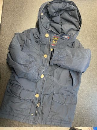 Parka Bambino Woolrich Blu