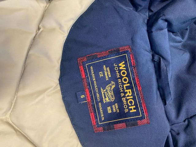 Parka Bambino Woolrich Blu