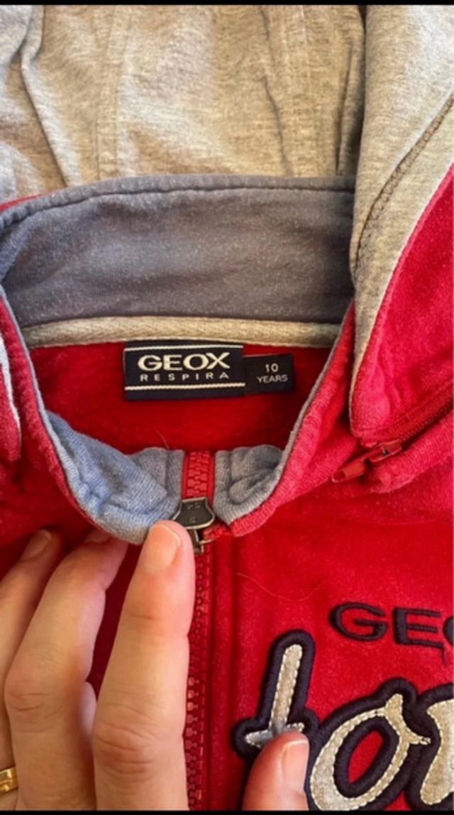 Conjunto Chándal Geox Boston College Rojo