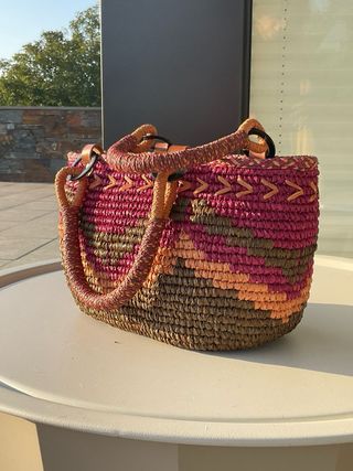 Bolso de rafia Sans Arcident
