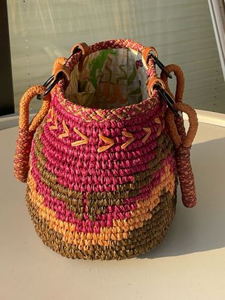 Bolso de rafia Sans Arcident