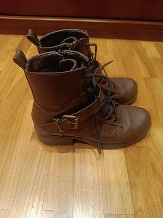 Botines marrones talla 36