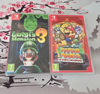 Luigi Mansion 3 e Paper Mario the Millennial Gate