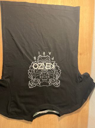 Camiseta Kenzo Negra con Tigre