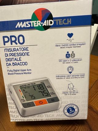 Misuratore Pressione Digitale Master-Aid Tech