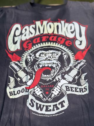 Camiseta Gas Monkey Garage Negra