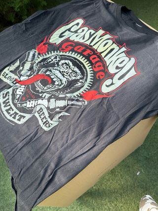 Camiseta Gas Monkey Garage Negra