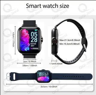 Reloj Inteligente Deportivo HOT 1.83 Negro