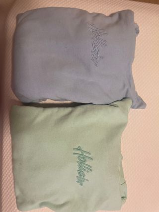 Sudaderas Hollister Talla XS Azul y Verde