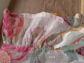 Blusa floral Mango Talla XS