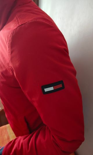 Chaqueta Bomber Tommy Jeans Roja Talla S