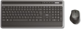 Teclado + Raton (inalambrico) PC345A Nuevo, KMW-600 Funk teclado, juego de ratón , Negro, Antracita