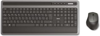 Teclado + Raton (inalambrico) PC345A Nuevo, KMW-600 Funk teclado, juego de ratón , Negro, Antracita