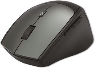 Teclado + Raton (inalambrico) PC345A Nuevo, KMW-600 Funk teclado, juego de ratón , Negro, Antracita