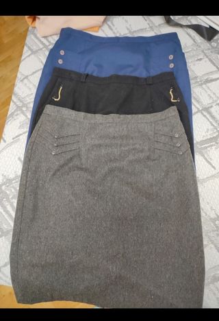 Lote 3 Faldas Talla 54