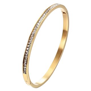 Pulsera Sofisticada Chapada Oro 18K