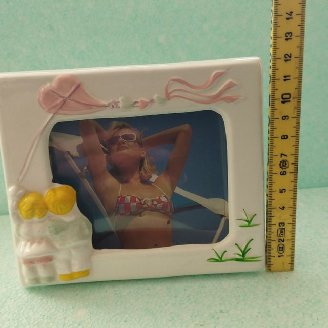 Portafoto in porcellana