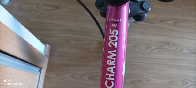 Bicicleta niña rosa 6 velocidades