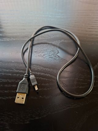 Cable USB Negro