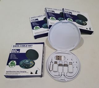 Kits Cables y Adaptadores Carga Rápida 60W 4€/Unid