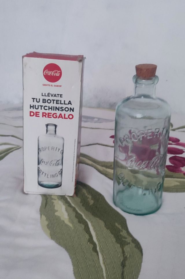 Botella cocacola retro