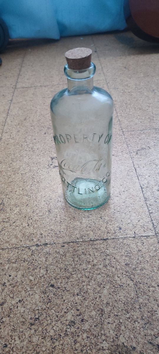 Botella cocacola retro