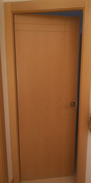9 Puertas de Madera (1 Doble, 8 Normales)