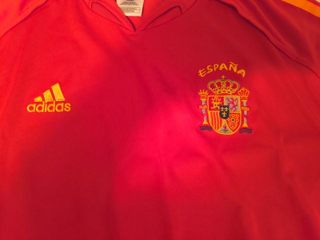 Camiseta Oficial España Adidas Roja