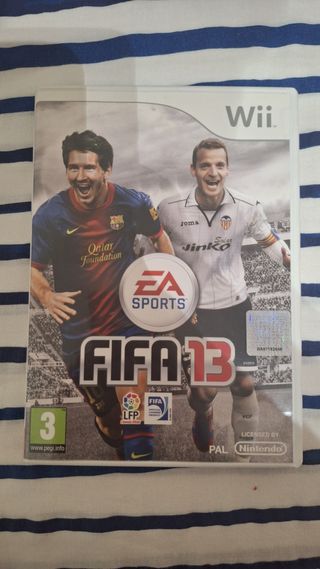 FIFA 13 Wii con caja, disco y manual