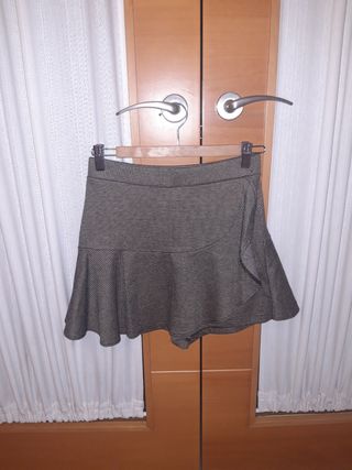 Falda juvenil cuadros