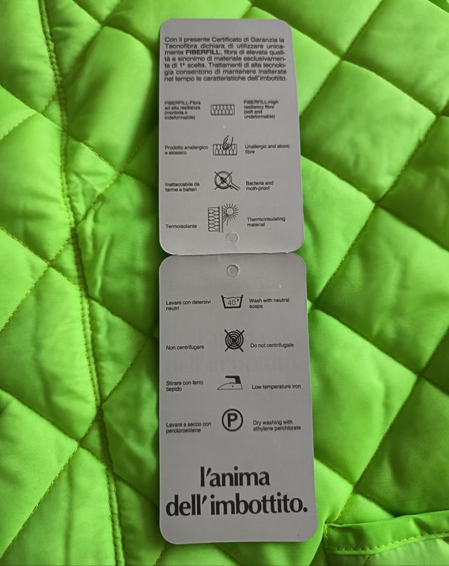 Gilet trapuntato Castrol verde