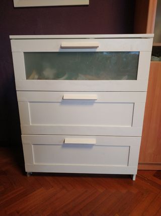 Mueble de almacenaje blanco Ikea