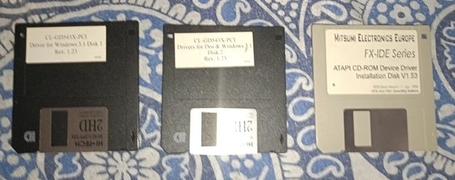 Lote de 9 Disquetes Floppy Antiguos. Ver.